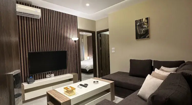 Апартаменты c 1 комнатой Charming Amman Apartment With Central AC