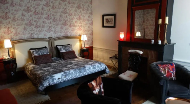 Двухместный номер Deluxe Hôtel particulier "le clos de la croix"