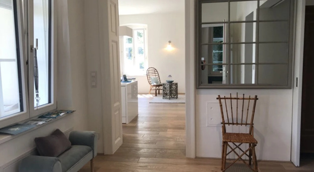 Семейные апартаменты с 2 комнатами с балконом и с видом на озеро Villa Hygiea - Boutiqueapartments am Wörthersee