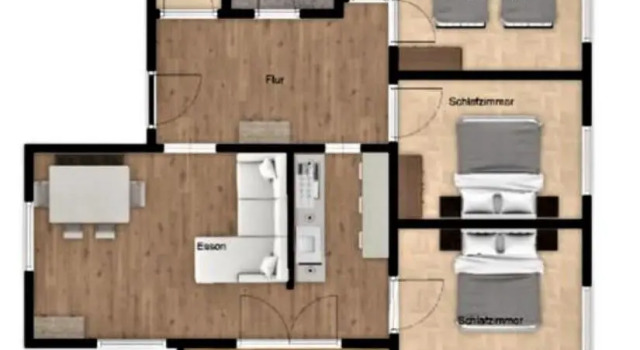 Апартаменты с 3 комнатами Hotel Quehenberger