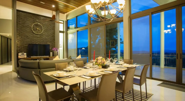 Клубный коттедж Luxury с 4 комнатами с балконом и с видом на окрестности Monte Vista Chalet Khaoyai