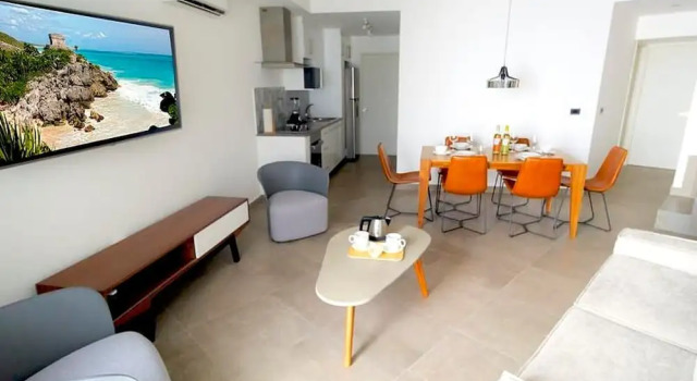 Private Roof Pool, 3 Br for 8 sleeps, fully equipped!!, Rezervasyon Daire Tulum havuzlu oteller, Yüzme Havuzu