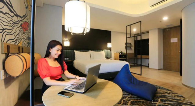 Habitación doble Estándar Luminor Hotel Purwokerto By WH