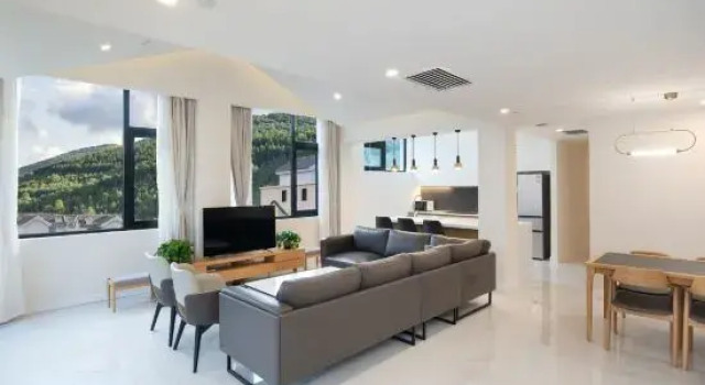 Люкс с 3 комнатами Zhangjiakou Yunding Prince Apartment