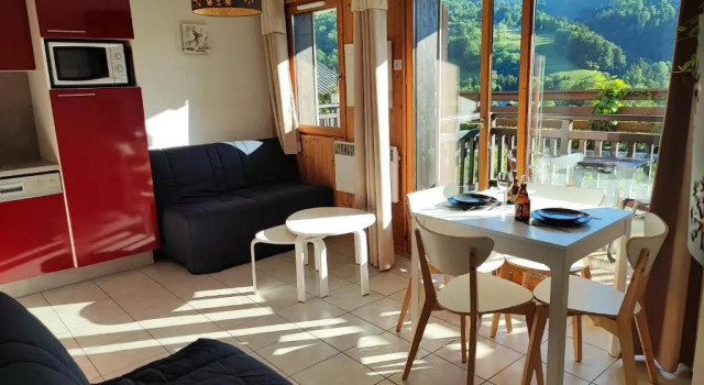 Studio & Piscine Interieure, Vue Mont D'arbois, Забронировать Апартаменты/квартира Отели Сен-Жерве-Ле-Бэн с парковкой, рядом с Гондольный подъемник Сен-Жерве-Бетте, Парковка