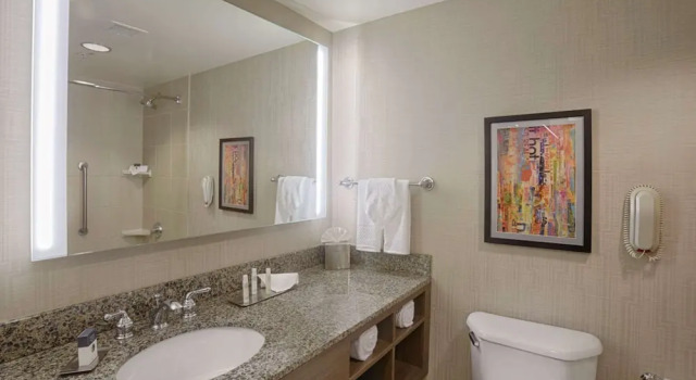 Четырёхместный номер Standard с видом на гавань DoubleTree by Hilton San Francisco Airport North Bayfront