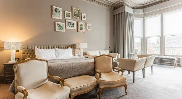 Bett im Wohnheim Murrayfield Hotel