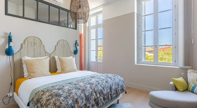 Двухместный номер Luxury la maison, chambre dhôtes de charme et atelier dartiste, Libourne saint Emilion