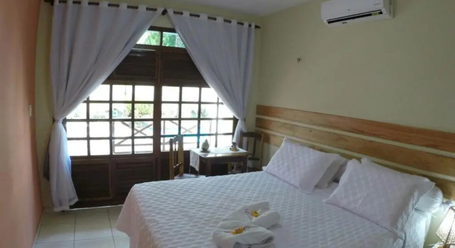 Luxo quarto Pousada Sol & Lua