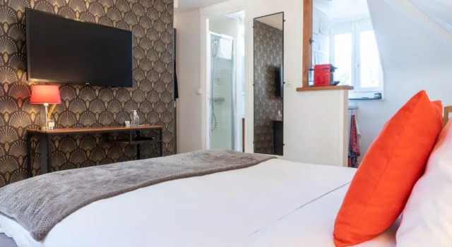 Студия Мансарда TOWNHOUSE TROUVILLE - AppartHotel & Spa