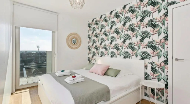 Апартаменты Luxurious new apartment at 100 meters from beach with stunning Sea- and Ostend-view