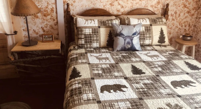 Номер Standard с видом на парк Wrangell Mountain Lodge