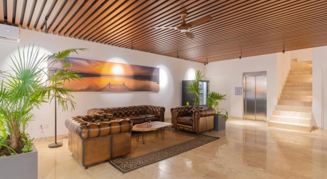 Modern Comfy Apartment in Aldea Zama Amazing Amenities Close to the Beach Rooftop Pool, Prenota Appartamento Zama 