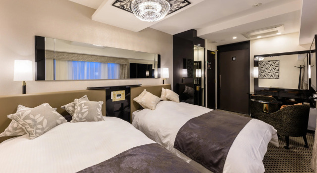 Двухместный номер Deluxe APA Hotel Hatchobori Shintomicho