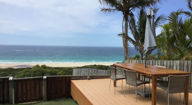 Апартаменты с 3 комнатами с видом на океан Pandanus Palms Holiday Resort