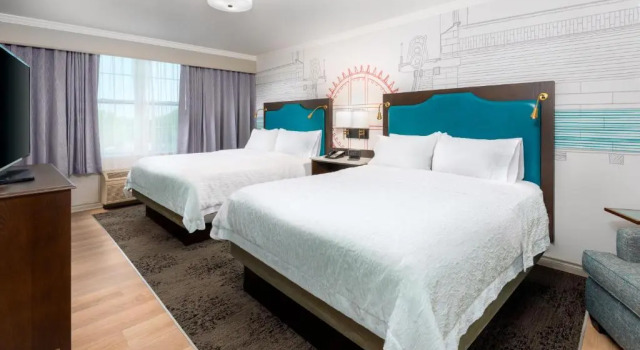Двухместный люкс Hampton Inn Buffalo-Williamsville