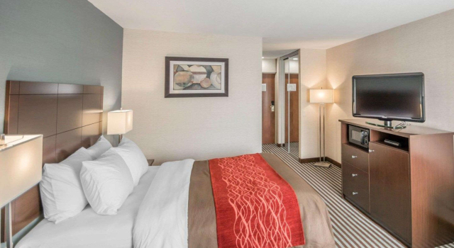 Quality Inn Corning, Забронировать Отель Корнинг штат Нью-Йорк, рядом с Rockwell Museum of Western Art
