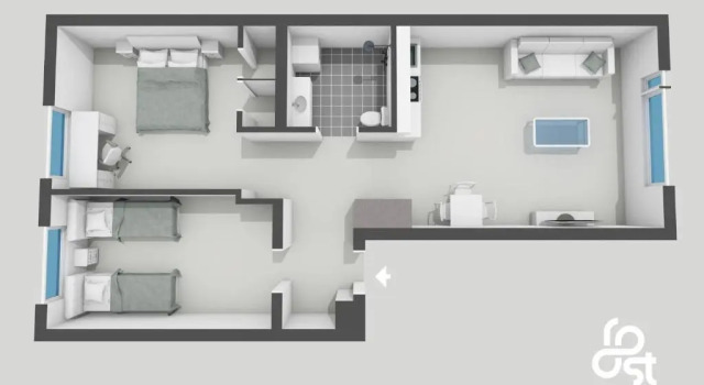 Апартаменты Deluxe Roost Kristian