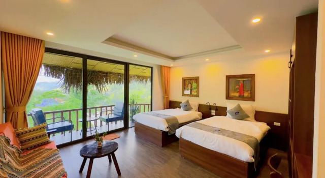 Двухместный номер Standard с видом на горы Belle Maison Sapa Resort & Spa - Formerly Sapa Eco Villas & Spa