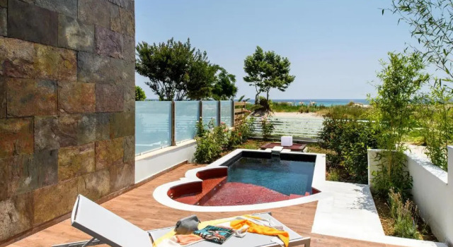 Полулюкс с видом на море Alexandra Golden Boutique Hotel-Adults Only