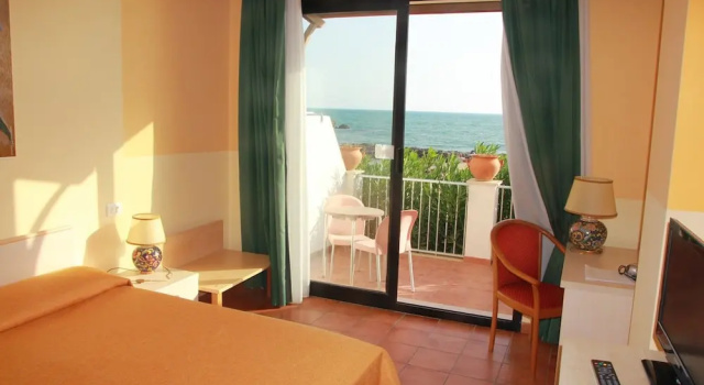 Двухместный номер Classic с видом на море Hotel Sul Mare Al Gabbiano