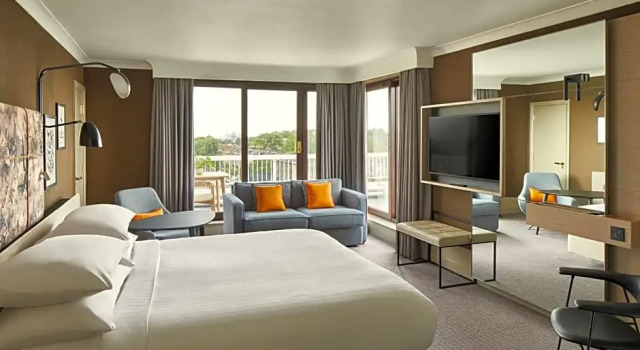 Двухместный полулюкс Club Lounge Access London Marriott Hotel Regents Park