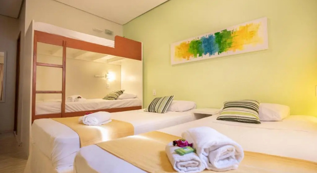 Четырёхместный номер Standard Brazilodge All Suites Hostel