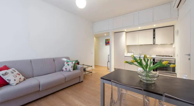 Апартаменты c 1 комнатой с видом на город JOIVY Apartment, Window to the Vertical Forest