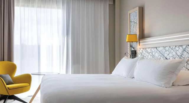 Номер Standard с красивым видом из окна Hilton Garden Inn Tours Centre, France