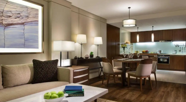 Апартаменты c 1 комнатой Marriott Executive Apartments Tianjin TEDA