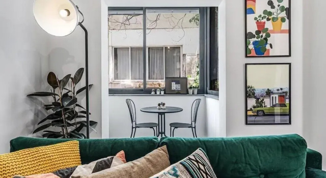 Апартаменты c 1 комнатой с балконом Urban Luxe Apartment - Central TLV