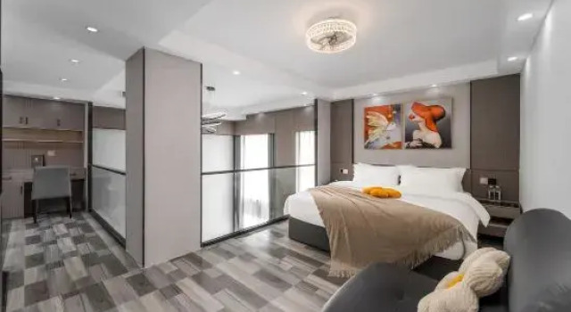 Люкс Jinyuan City Apartment Hotel (Hechi Vocational Education Center Branch)