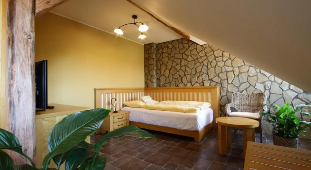 Номер Standard Hotel a restaurace Palfrig