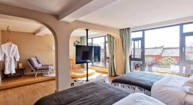 Номер Superior Lijiang SuYunJian Homestay
