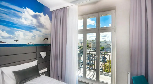 Номер Deluxe с балконом Hotel Gdynia Boutique