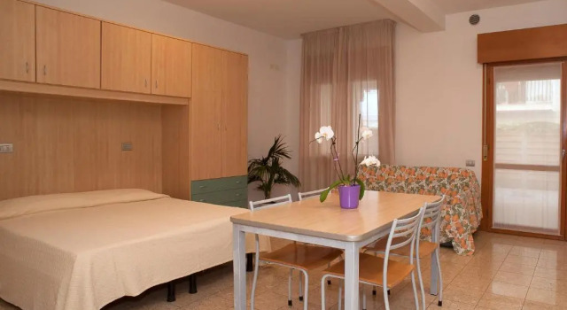 Студия с балконом Residence Cà Doro