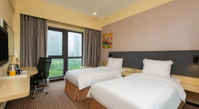 Двухместный номер Standard с видом на реку Holiday Inn Express Shanghai Putuo by IHG