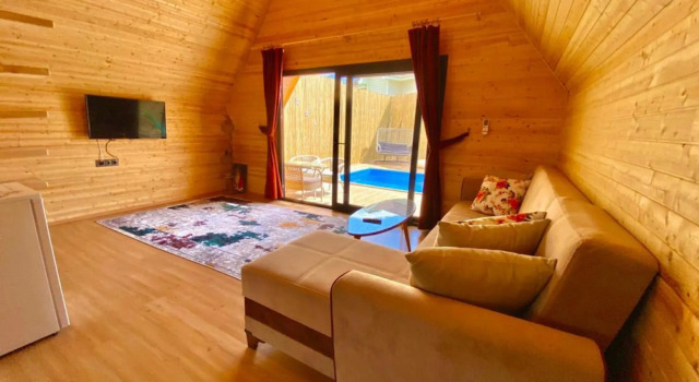 Bungalow With Private Pool Garden BBQ in Fethiye