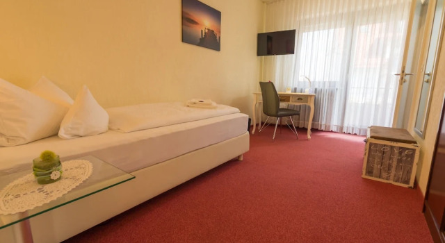 Одноместный номер Standard с балконом Hotel Rosengarten