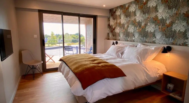Двухместный номер Standard с балконом La Bellevue Bistrot et Chambres dHotes