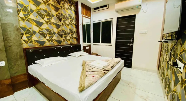 Двухместный номер Deluxe с видом на город Hotel Shree Shyam Sharnam