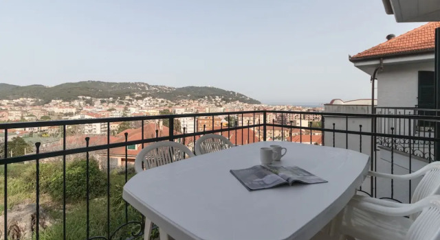 Апартаменты c 1 комнатой с балконом и с частичным видом на море Residence Il Poggio