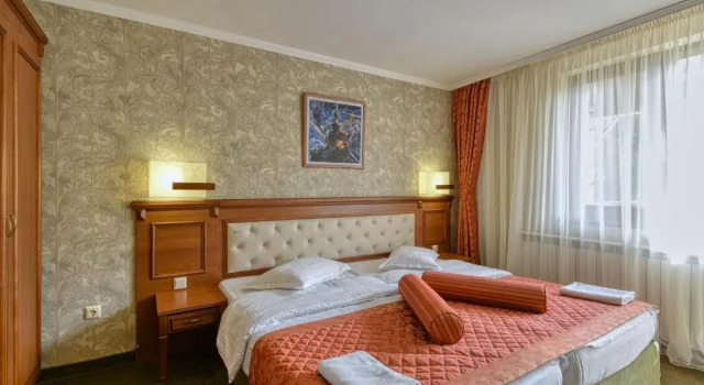 Апартаменты Deluxe с 2 комнатами с балконом и с красивым видом из окна Hotel Edelweiss