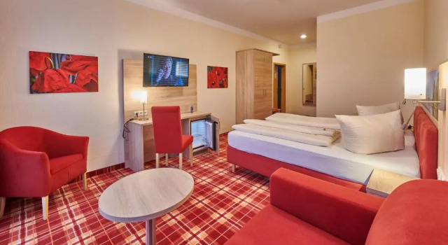 Двухместный номер Standard с балконом Hotel Elbparadies