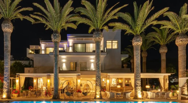 Drossia Palms Hotel and Nisos Beach Suites, Забронировать Отель Малия Центральный Крит
