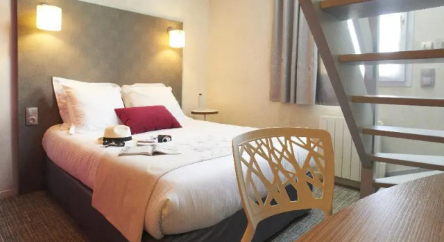 Номер Standard Hotel Restaurant Du Parc Saumur Logis Elégance