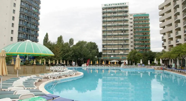 Одноместный номер Standard с балконом Hotel Slavyanski