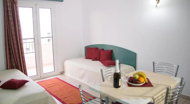 Апартаменты c 1 комнатой Theoni Apartments