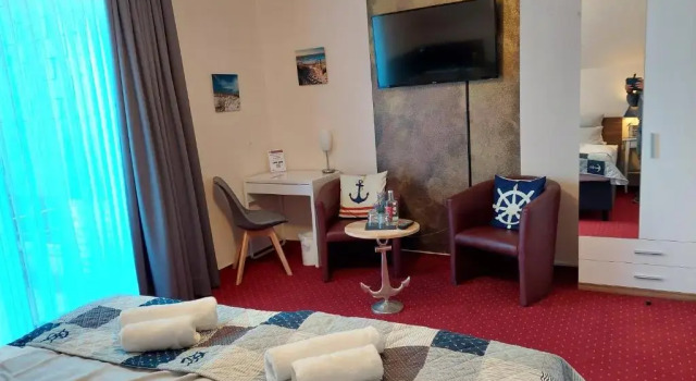 Двухместный номер Standard с балконом Hotel Rosmarin Garni
