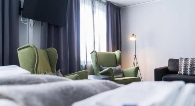 Двухместный номер Deluxe Hotell City